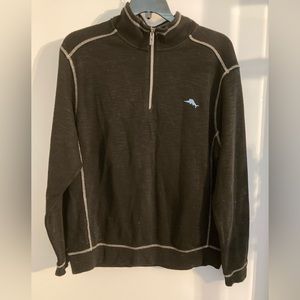Tommy Bahama Tobago Bay Half Zip Shirt Sz L-NWT